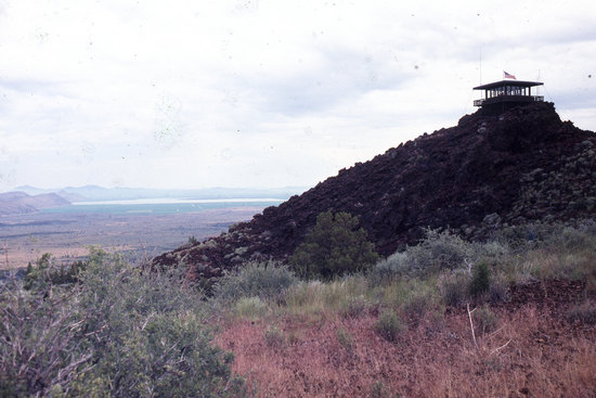 lookout station at Schonchin Butte