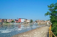 View of Medina from the North side of the canal