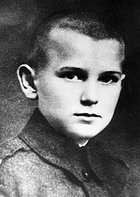 Karol Wojtyła at 12 years old