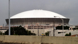 The Louisiana Superdome, home to the New Orleans Saints.