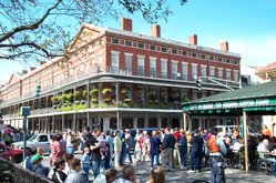 The Café du Monde is open 24 hours a day