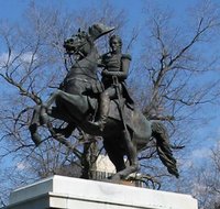 Statue of Andrew Jackson in Nashville, Tennessee.