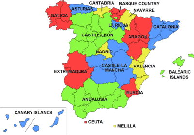 Autonomous communities of Spain