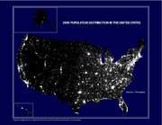 2000 Nightime satellite photo