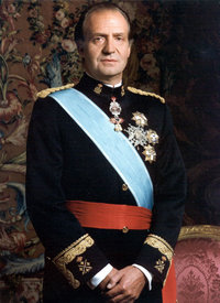 King Juan Carlos of Spain, an example of a parliamentary system head of state
