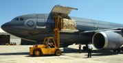 Relief aid from Canada.