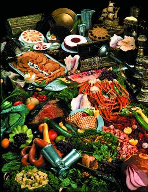 Great seafood, deserts, soup, salad and more at Lafitte's Feast All-You-Can-Eat Buffet!