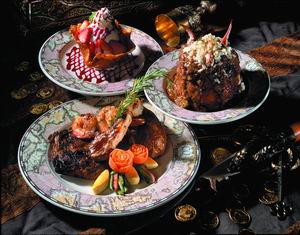 Mixed Grill at the Captain's Quarters Treasure Bay Casino Resort Biloxi