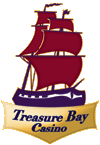 Click here to go to the Treasure Bay Casino home page.