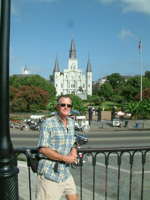 Mike and St Louis Catherdral