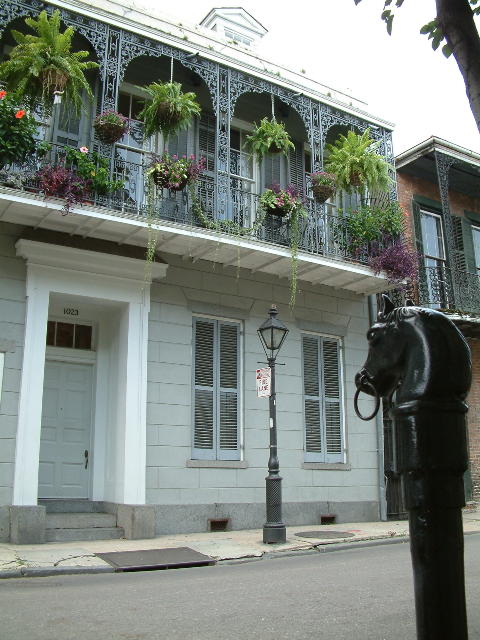 Balconies on Royal Street