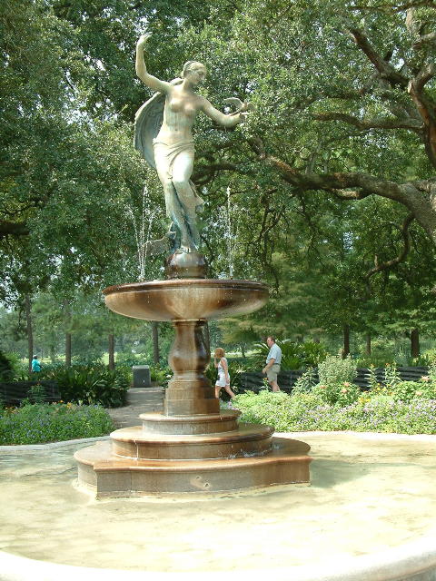 Statue in Audobon Park