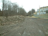 Site of the new Trail Head at the southern terminus