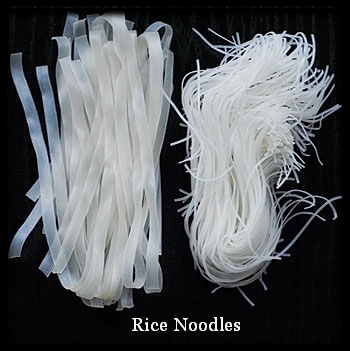 Rice noodles  - Copyright � 2009 Sunset Publishing Corporation