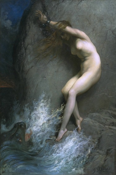 Andromeda Chained to a Rock