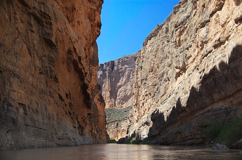 The Rio Grande River through Boquillas Canyon 2010 Canuck In Texas