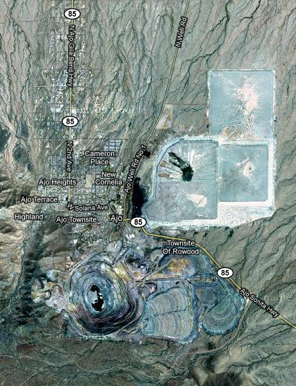 Ajo open pit mine