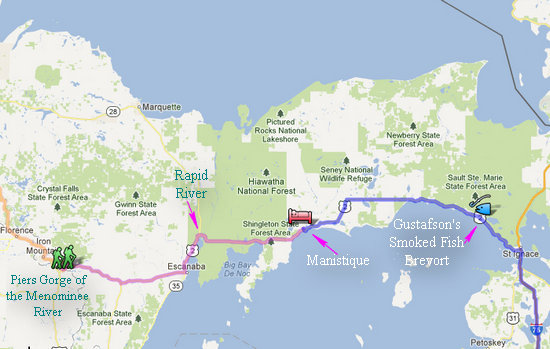 Norway to Manistique