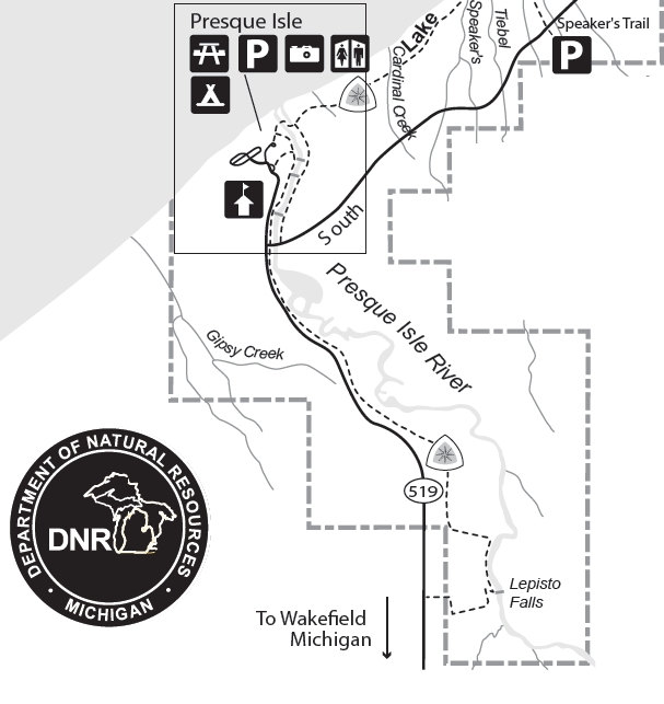 Presque Isle River Scenic Site