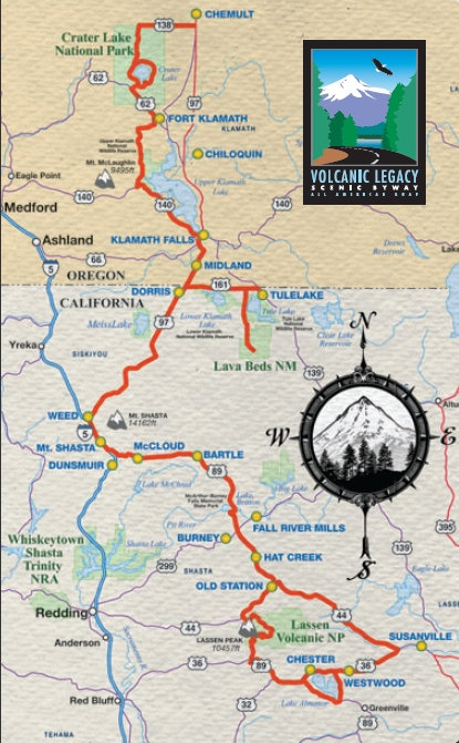 Guide to the Volcanic Legacy Scenic Byway