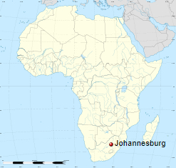 Africa with Johannesburg