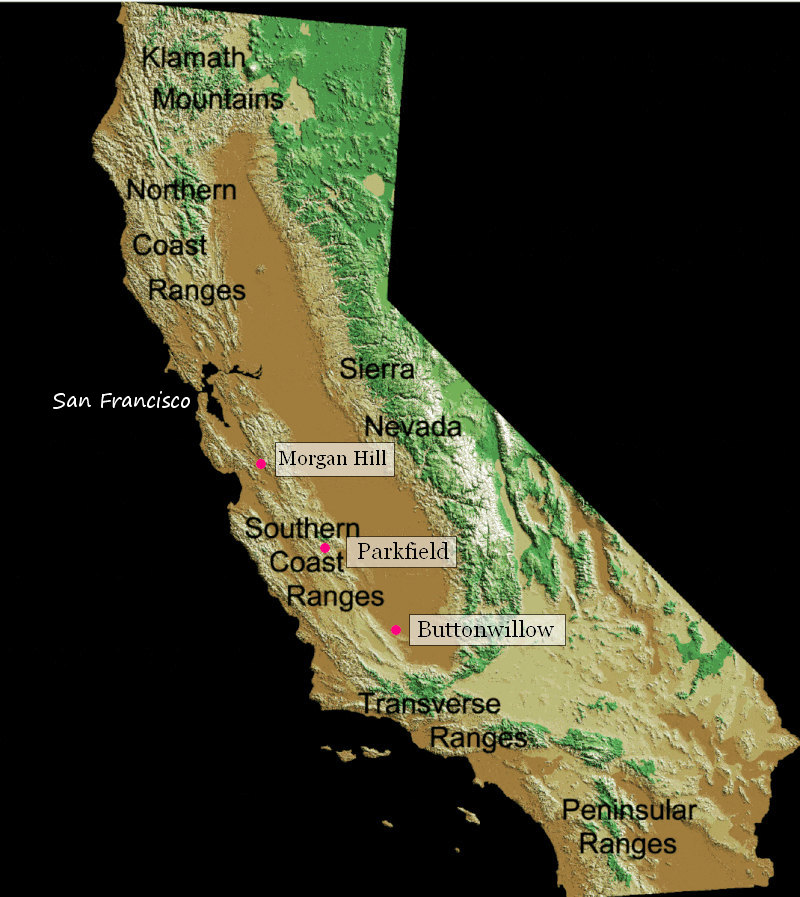 Coast Ranges of California