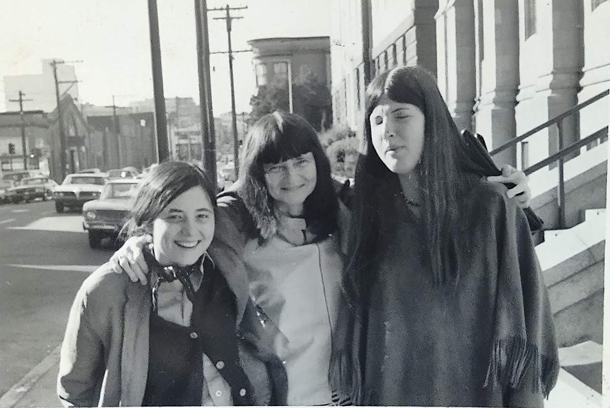 Suzi, Mom and the inimitable Bobby Miller