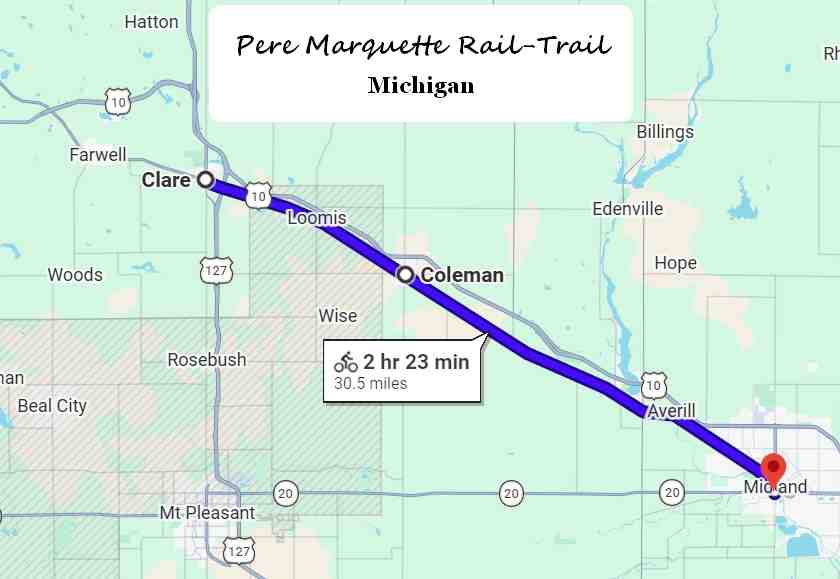 The Pere Marquette Rail-Trail