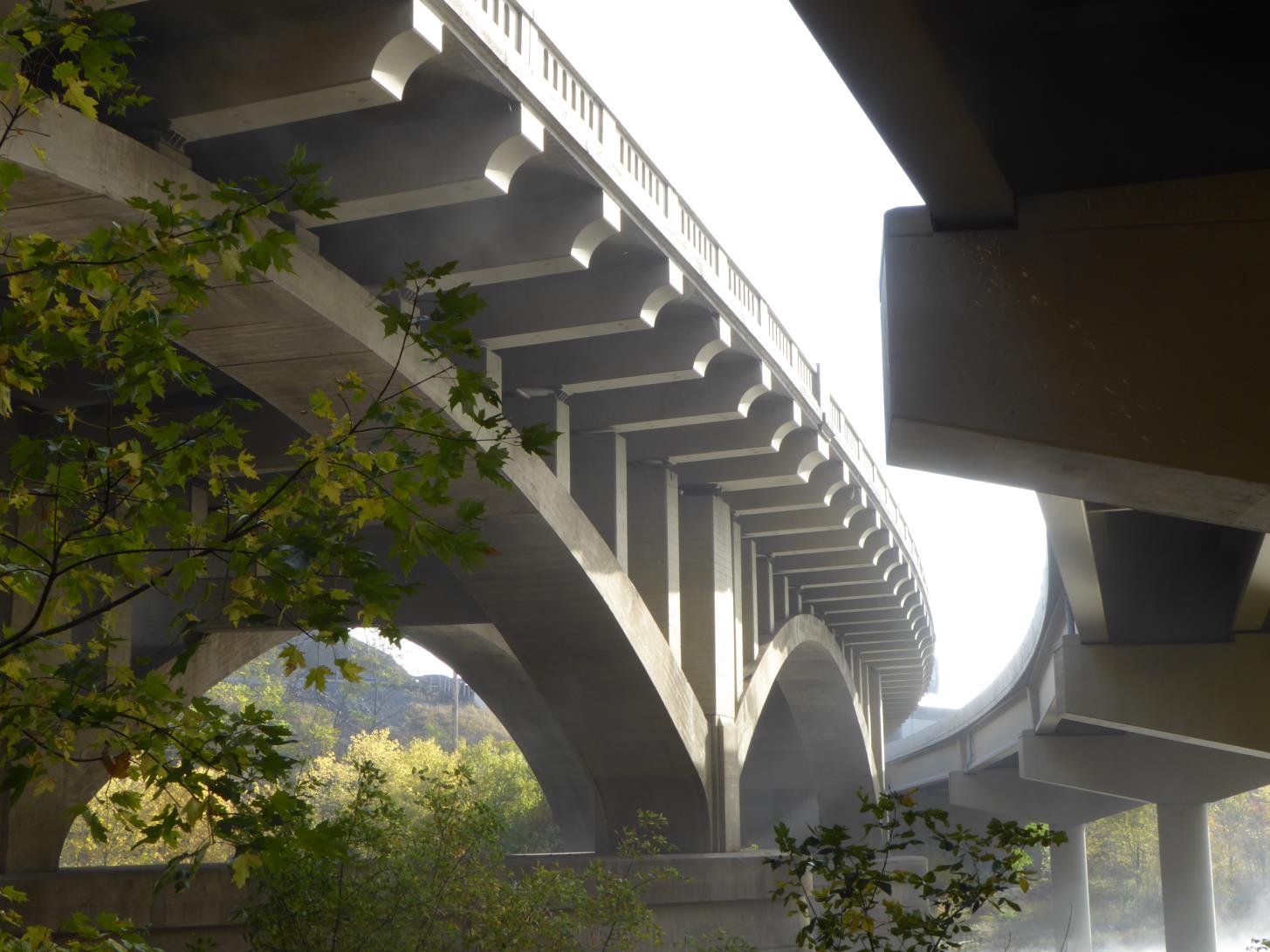 Poking Around in Pennsylvania: Bedford County - Underneath the Narrows Bridge by Craig Mains