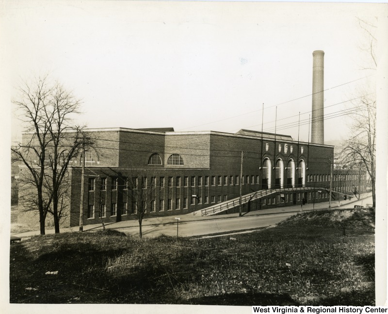 Photo of Stansbury Hall—probably finished in late 1928